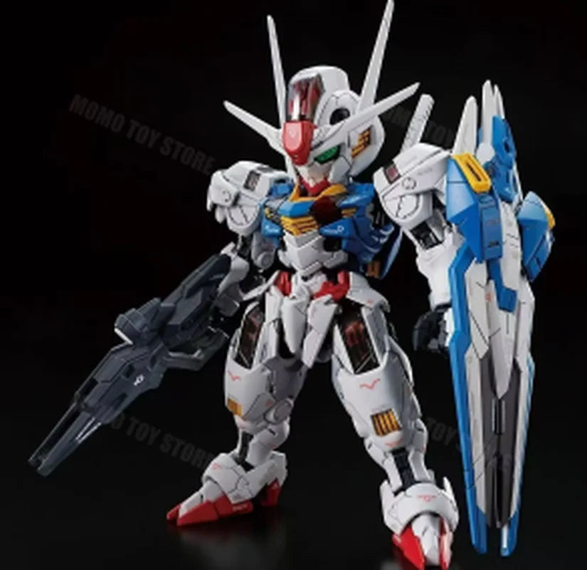 MGSD Gundam Aerial Model Kit Mobile Suit Gundam The Witch From Mercury Snap Fit Build Toy With Water Decals For Anime Collectors