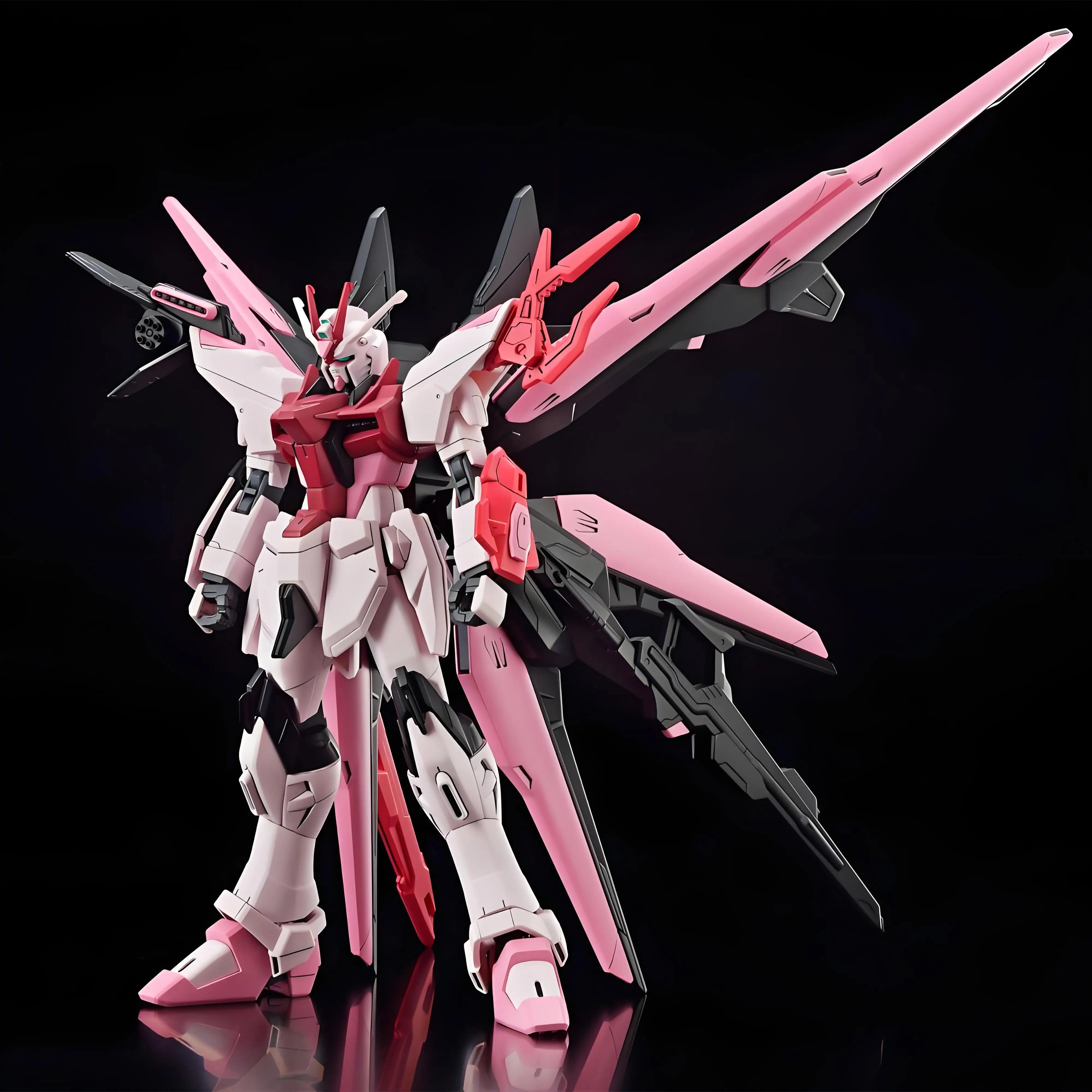 Bandai Gundam Model Kit HG Perfect Strike Freedom Rouge Mobile Suit Gunpla Action Figures Toys Collectible Gifts for Children