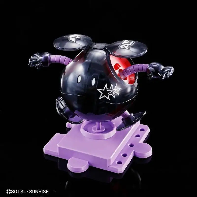 Bandai Gundam Haro Black Tri Stars Color Clear Assembly Model Kit For Collectors Display Gundam Base Limited Edition Cute
